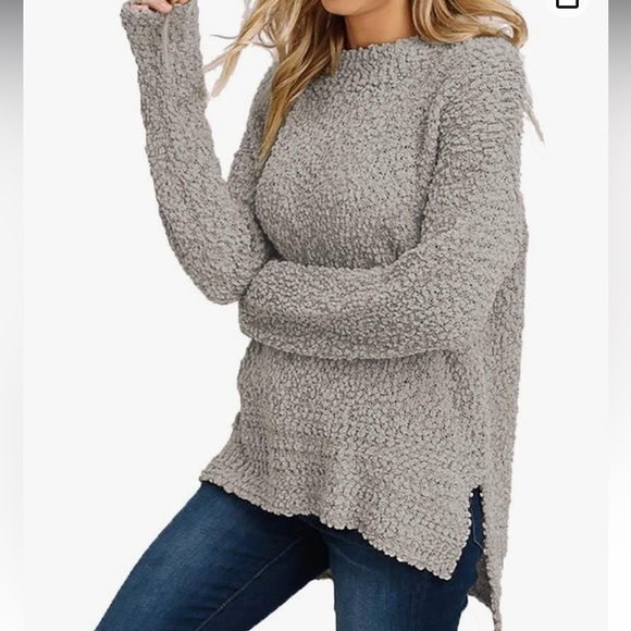 Amazon Brand OhDream Popcorn Sherpa Pullover Sweater - Picture 2 of 7